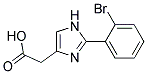 [2-(2-BROMO-PHENYL)-1H-IMIDAZOL-4-YL]-ACETIC ACID 结构式