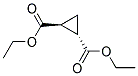 (1S,2S)-TRANS-1,2-CYCLOPROPANE DICARBOXYLIC ACID DIETHYL ESTER 结构式