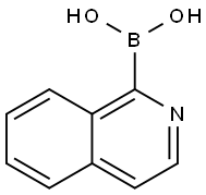 1-ISOQUINOLINEBORONIC ACID  结构式