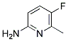 2-氨基-5-氟-6-甲基吡啶 结构式
