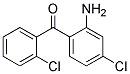 2-amino-4,2'-dichlorobenzophenone 结构式