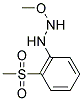 2-Methoxy-6-(methylsulphonyl)phenylhydrazine 结构式