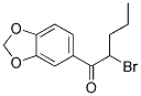 1-(benzo[d][1,3]dioxol-5-yl)-2-bromopentan-1-one 结构式