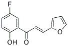 1-(5-Fluoro-2-Hydroxyphneyl)-3-(2-Furyl)-prop-2-en-1-one 结构式