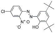 2[(4-Chloro-2-Nitrophenyl)azo]-4,6-Bis(1,1-dimethylethyl)phenol 结构式