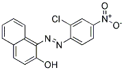 1-(2-Chloro-4-nitro-phenylazo)-naphthalen-2-ol 结构式