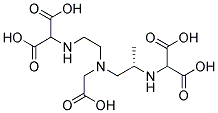 {[2-(Bis-carboxymethyl-amino)-ethyl]-[(S)-2-(bis-carboxymethyl-amino)-propyl]-amino}-acetic acid 结构式