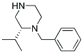 1-BENZYL-2(R)-ISOPROPYL-PIPERAZINE 结构式