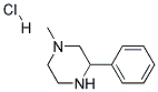 1-Methyl-3-phenyl-piperazine hydrochloride 结构式