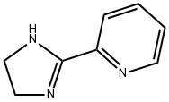 2-(4,5-二氢-1H-咪唑-2-基)吡啶 结构式