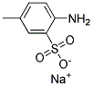 2-Amino-5-Methylbenzenesulfonic Acid Sodium 结构式