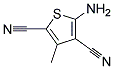 2-amino-3,5-dicyano-4-methylthiophene 结构式