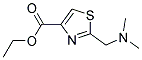 2-dimethylaminomethyl-4-ethoxycarbonylthiazole 结构式