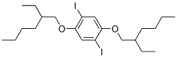 1,4-Bis(2-Ethylhexyloxy)-2,5-Diiodobenzene 结构式