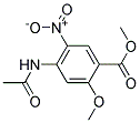 2-Methoxy-4-Acetamido-5-Nitro Benzoic Acid Methyl Ester 结构式