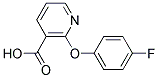 2-(4-氟苯氧基)烟酸, 97+% 结构式