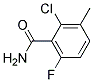 2-氯-6-氟-3-甲基苯甲酰胺, 97+% 结构式