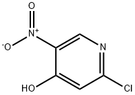 2-氯-4-羟基-5-硝基吡啶 结构式