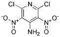 2,6-DICHLORO-3,5-DINITRO-4-AMINOPYRIDINE 结构式