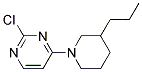 2-chloro-4-(3-propylpiperidin-1-yl)pyrimidine 结构式