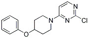 2-chloro-4-(4-phenoxypiperidin-1-yl)pyrimidine 结构式