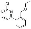 2-Chloro-4-(2-ethoxymethyl-phenyl)-pyrimidine 结构式