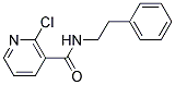 2-Chloro-N-phenethyl-nicotinamide 结构式