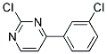 2-Chloro-4-(3-chloro-phenyl)-pyrimidine 结构式