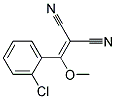 [(2-chlorophenyl)(methoxy)methylidene]propanedinitrile 结构式