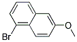 1-BROMO-6-METHOXYNAPHTHALENE 结构式