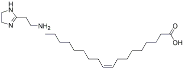 2-Aminoethylimidazoline oleate 结构式