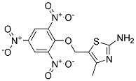 (2-AMINO-4-METHYL-5-THIAZOLYL)METHANOLPICRATE 结构式