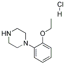 1-(O-ETHOXYPHENYL)PIPERAZINEMONOHYDROCHLORIDE 结构式