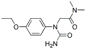 2-(1-(P-ETHOXYPHENYL)UREIDO)-N,N-DIMETHYLACETAMIDE 结构式