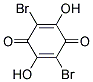 2,5-DIBROMO-3,6-DIHYDROXY-P-BENZOQUINONE 结构式