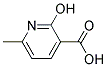 2-HYDROXY-6-METHYL-3-PYRIDINECARBOXYLICACID 结构式