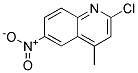 2-CHLORO-4-METHYL-6-NITROQUINOLINE 结构式