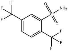 2,5-二(三氟甲基)苯磺酰胺 结构式