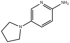 5-(吡咯-1-基)吡啶-2-胺,2-氨基-5-(1-吡咯基)吡啶 结构式