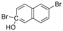 2,6-Dibromo-2-naphthol 结构式