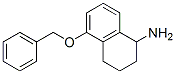 5-苯苄氧基-1,2,3,4,-四氢萘-1-胺 结构式