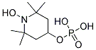 1-HYDROXY-4-PHOSPHONO-OXY-2,2,6,6-TETRAMETHYLPIPERIDINE 结构式