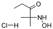 2-HYDROXYAMINO-2-METHYL-3-PENTANONE HYDROCHLORIDE 结构式