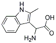 2-AMINO-2-(2-METHYL-1H-INDOL-3-YL)ACETIC ACID 结构式