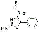2,4-Diamino-5-phenylthiazol hydrobromide 结构式