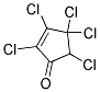 2,3,4,4,5-PENTACHLOROCYLCOPENTENONE 结构式