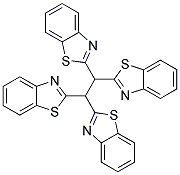 2,2',2'',2'''-(1,2-ETHANEDIYLIDENE)TETRAKIS-BENZOTHIAZOLE 结构式