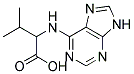 2-(9H-PURIN-6-YLAMINO)-3-METHYLBUTANOIC ACID 结构式