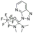 2-(7-Aza-1H-benzotriazol-1-yl)-1,1,3,3-tetramethyl-uronium hexafluorophosphate 结构式