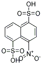 1-NITRONAPHTHALENE-4,8-DISULFONIC ACID 结构式